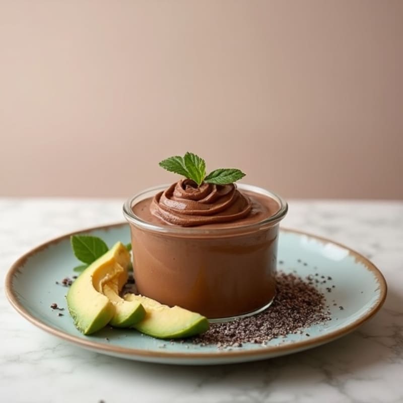 Silky Chocolate Protein Pudding