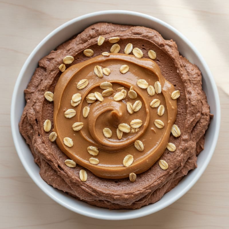 Chocolate Protein Mousse with Greek Yogurt