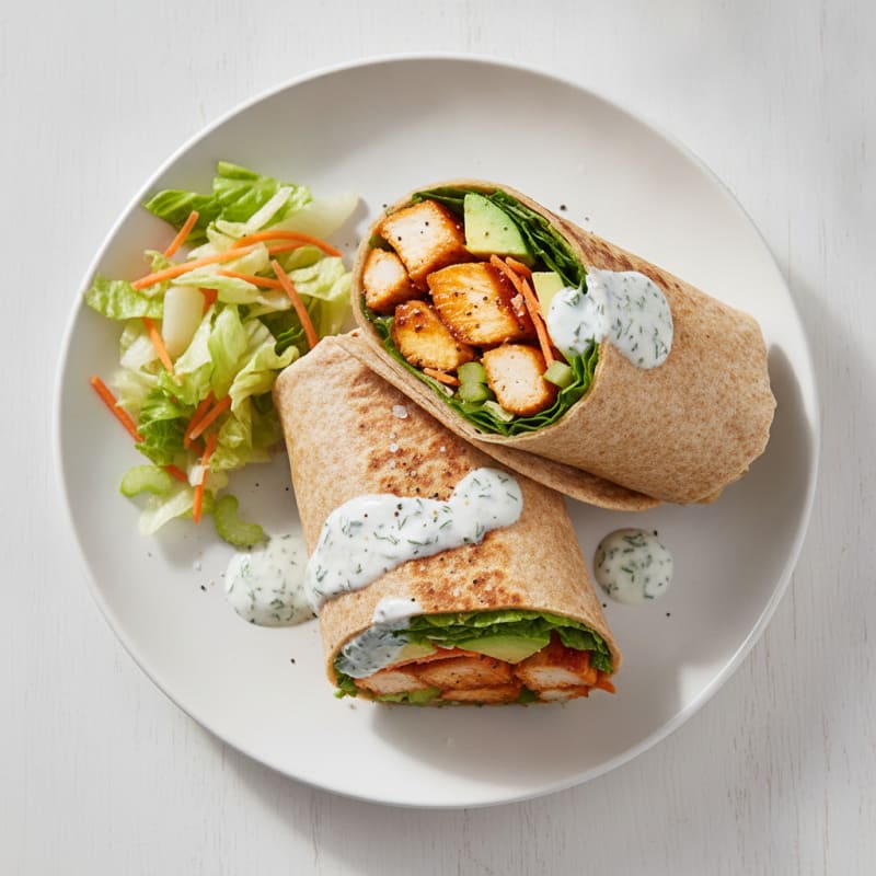 Buffalo Ranch Chicken Wrap