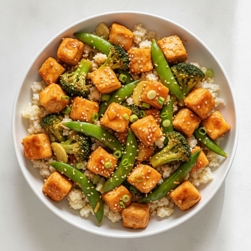 Orange Glazed Chicken Stir-Fry
