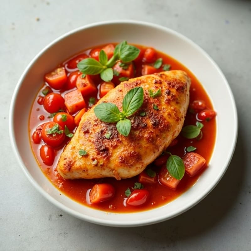 Creamy Spiced Tomato Chicken