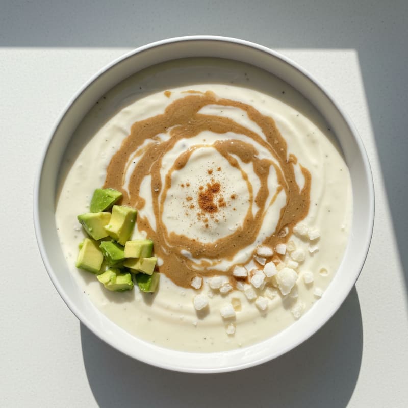 Creamy Vanilla Egg Protein Smoothie