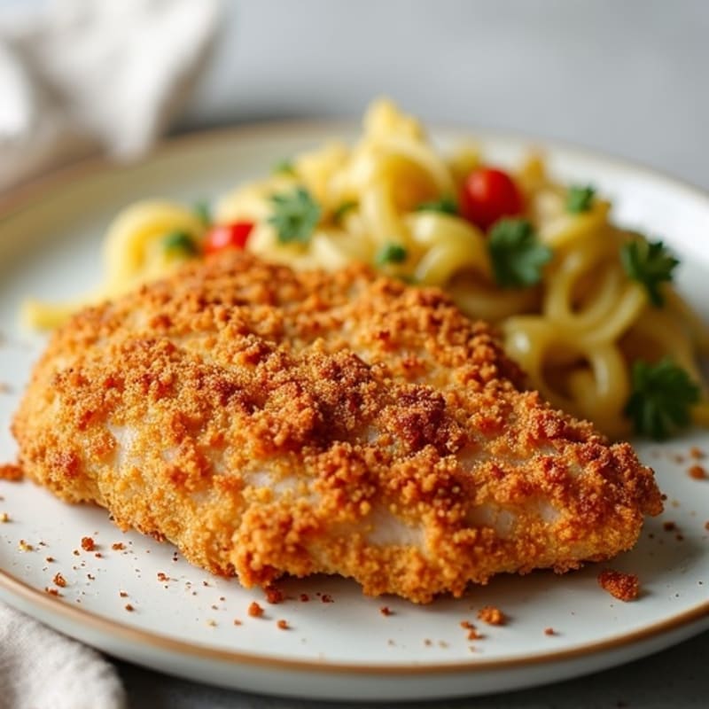 Oven-Baked Crispy Almond-Crusted Chicken