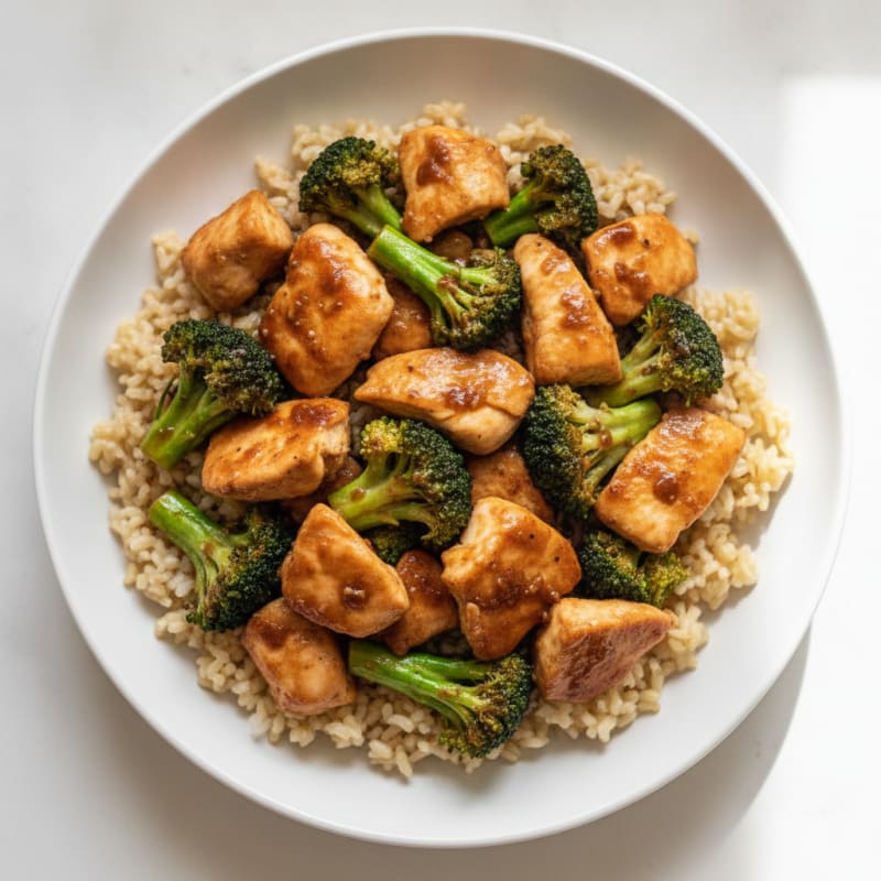 Teriyaki Chicken and Broccoli Stir-Fry
