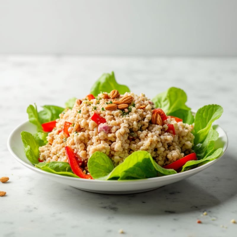 Tuna Salad with Celery and Crunchy Bell Peppers