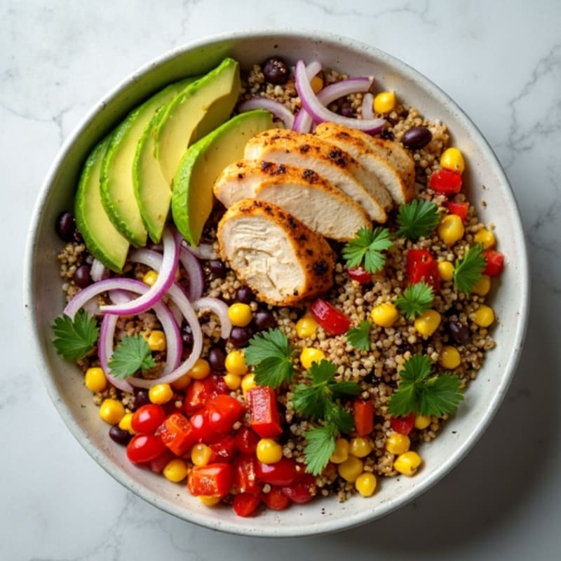 Hearty Quinoa and Black Bean Salad