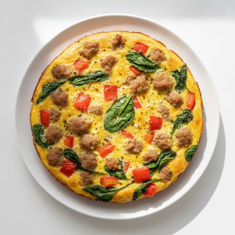 Savory Egg and Sausage Breakfast Bake