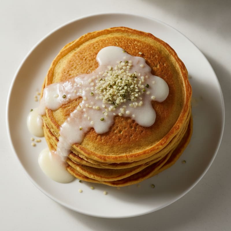 Pumpkin Spice Protein Pancakes