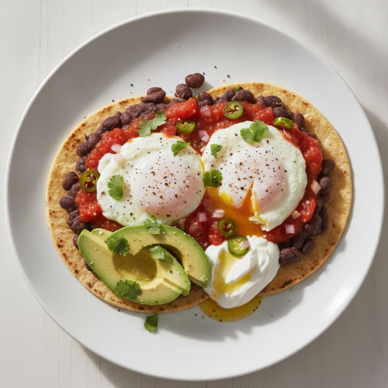 Huevos Rancheros with Avocado