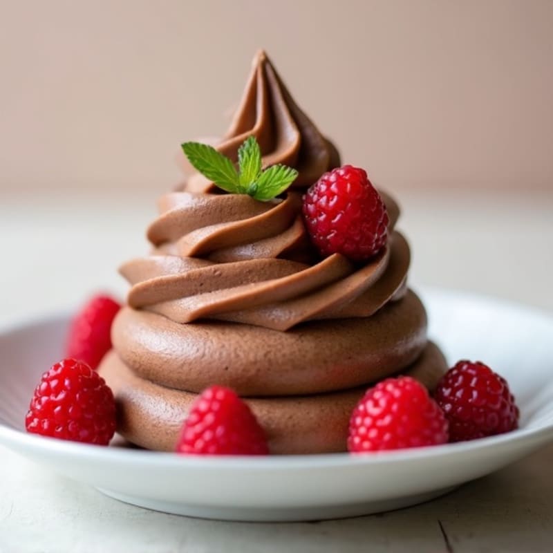 Greek Yogurt Chocolate Protein Mousse