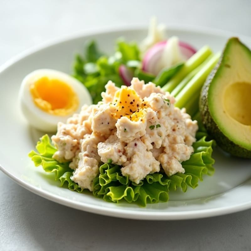 Protein-Packed Creamy Tuna and Egg Salad