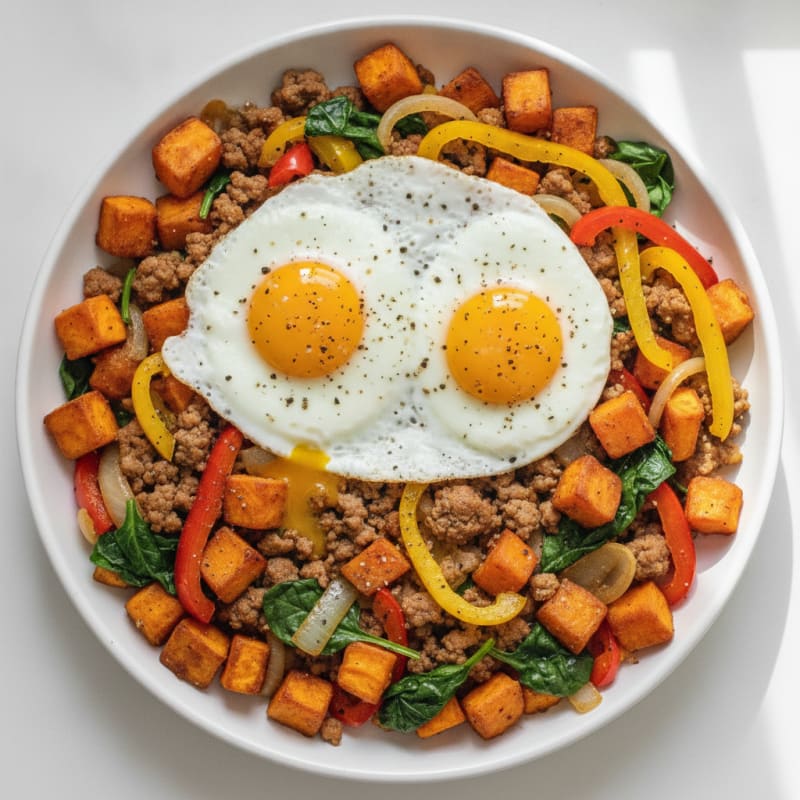 Hearty Grand Slam Breakfast Skillet