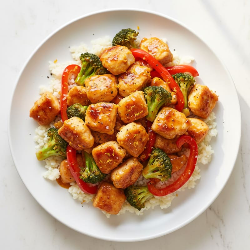 Orange Glazed Chicken Stir-Fry