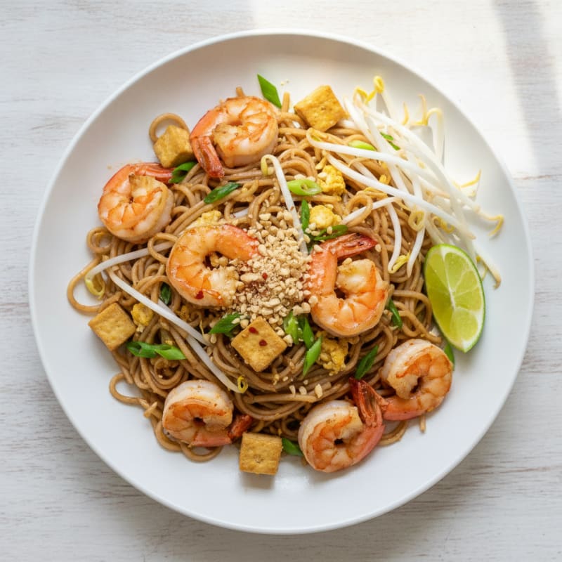 Shrimp Pad Thai Noodles