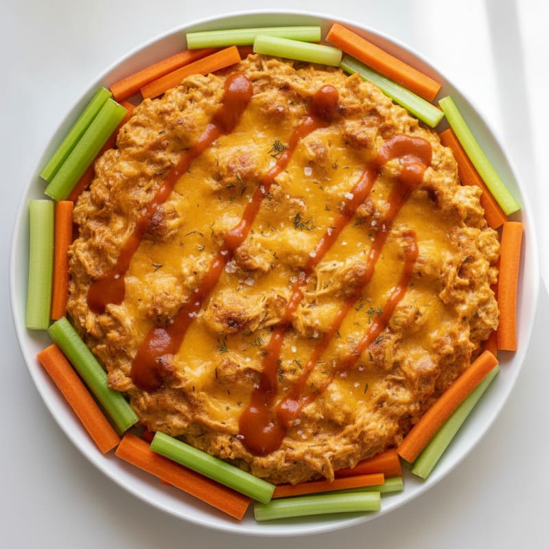 Buffalo Chicken Dip with Ranch