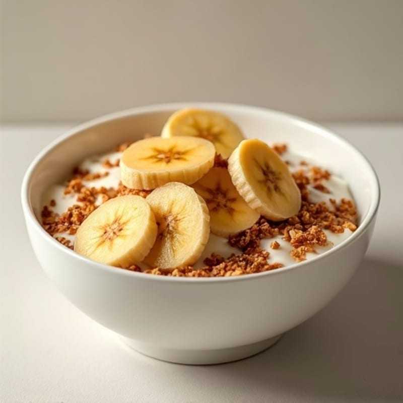Cinnamon-Vanilla Caramelized Banana Bowl