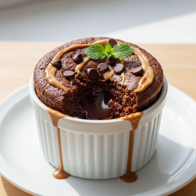 Decadent Chocolate Protein Mug Cake