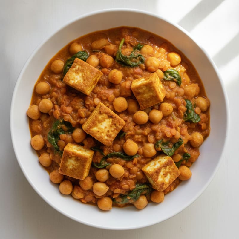 Hearty Chickpea and Vegetable Curry