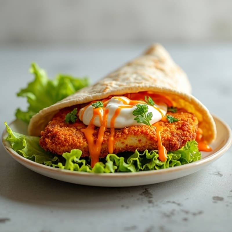 Crispy Buffalo Chicken Wrap