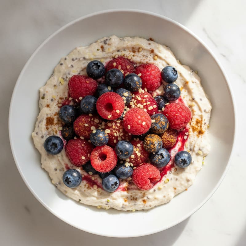 Berry Chia Seed Pudding