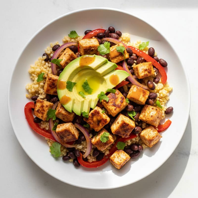 Chipotle Chicken and Black Bean Bowl