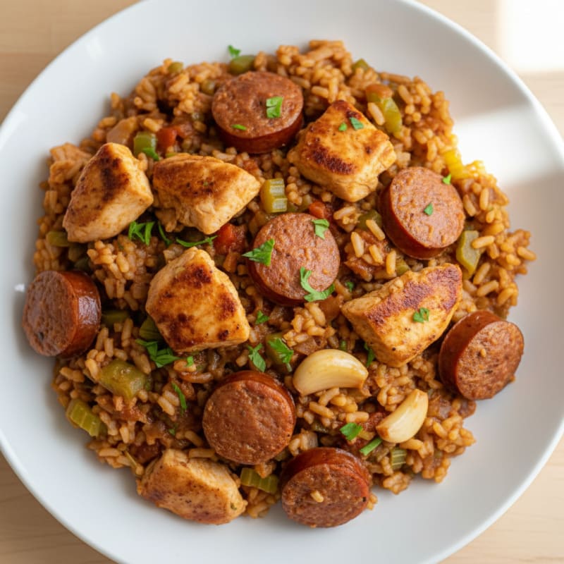Creole Jambalaya with Andouille Sausage