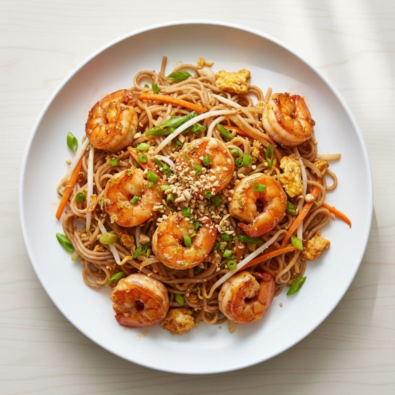 Zesty Chili-Lime Shrimp Pad Thai