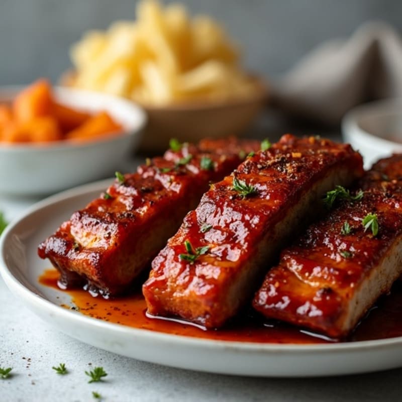 Tender Slow-Cooked Sticky BBQ Ribs