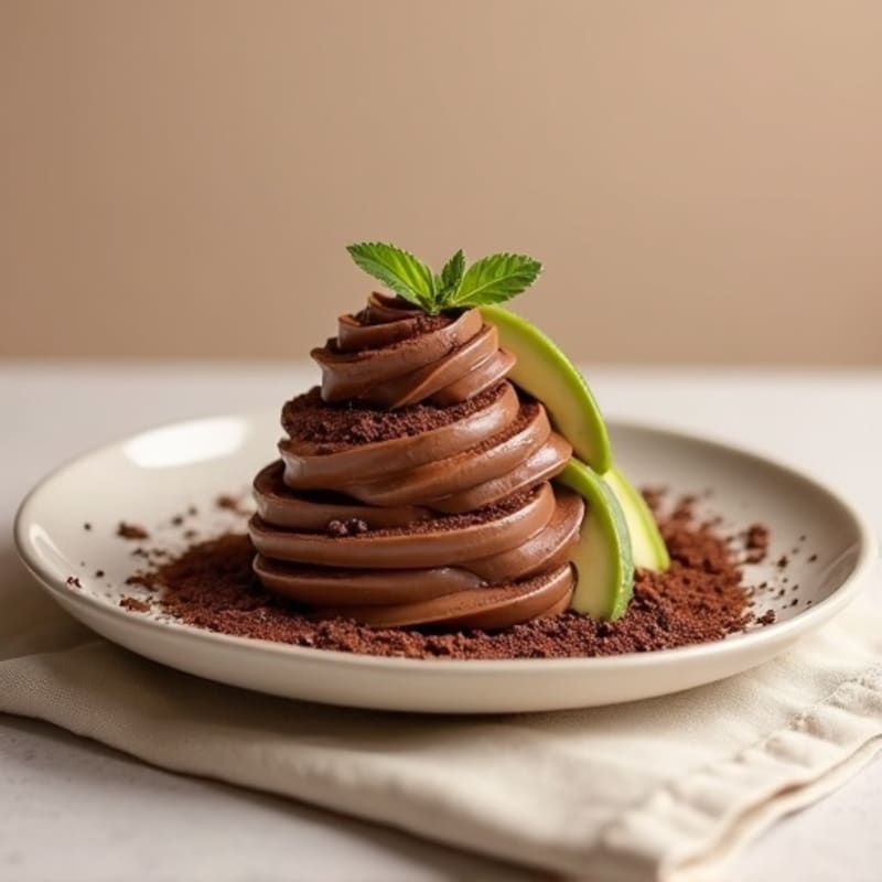 Creamy Chocolate Avocado Mousse