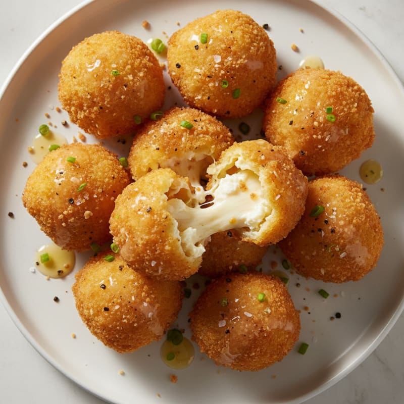 Deep-Fried Mac & Cheese Balls