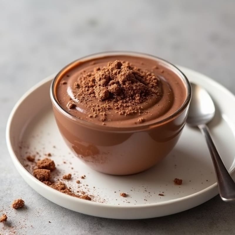 Silky Cottage Cheese Chocolate Protein Pudding