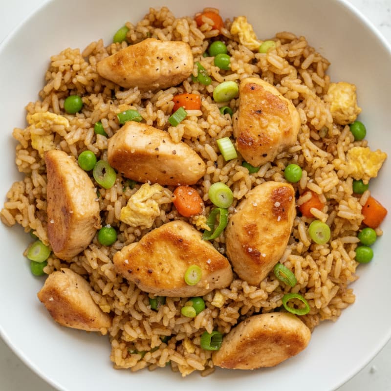 Chicken and Vegetable Fried Rice