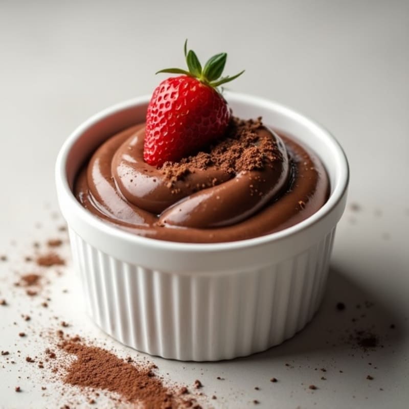 Silky Chocolate Protein Pudding
