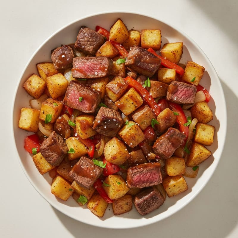 Hearty Steak and Potato Hash