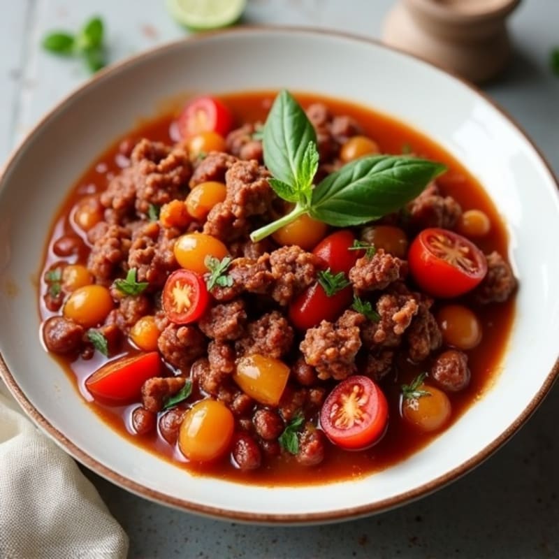 Hearty Slow Cooker Beef Chili