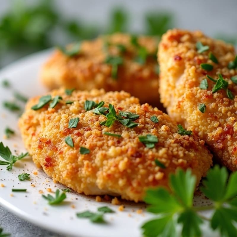 Crispy Baked Buttermilk Chicken with Fresh Herbs