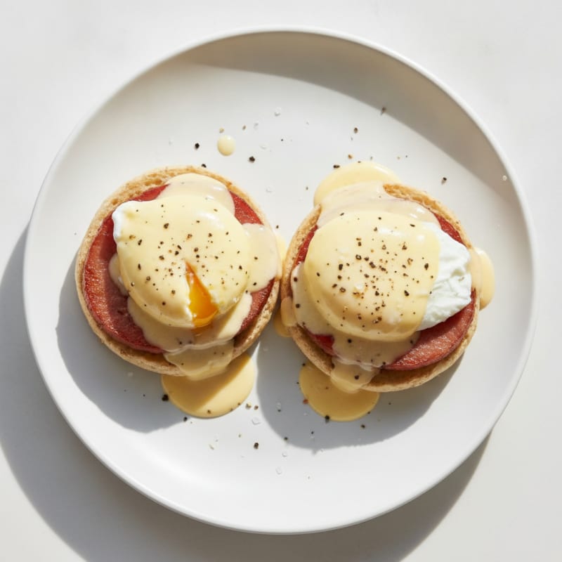 Classic Eggs Benedict with Hollandaise