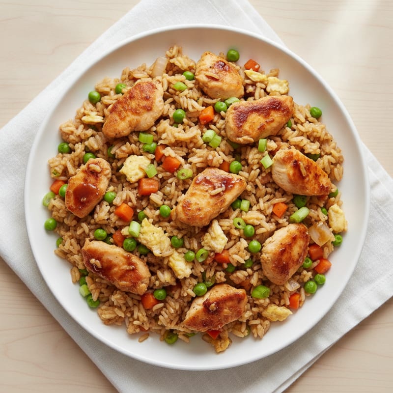 Chicken Fried Rice Skillet