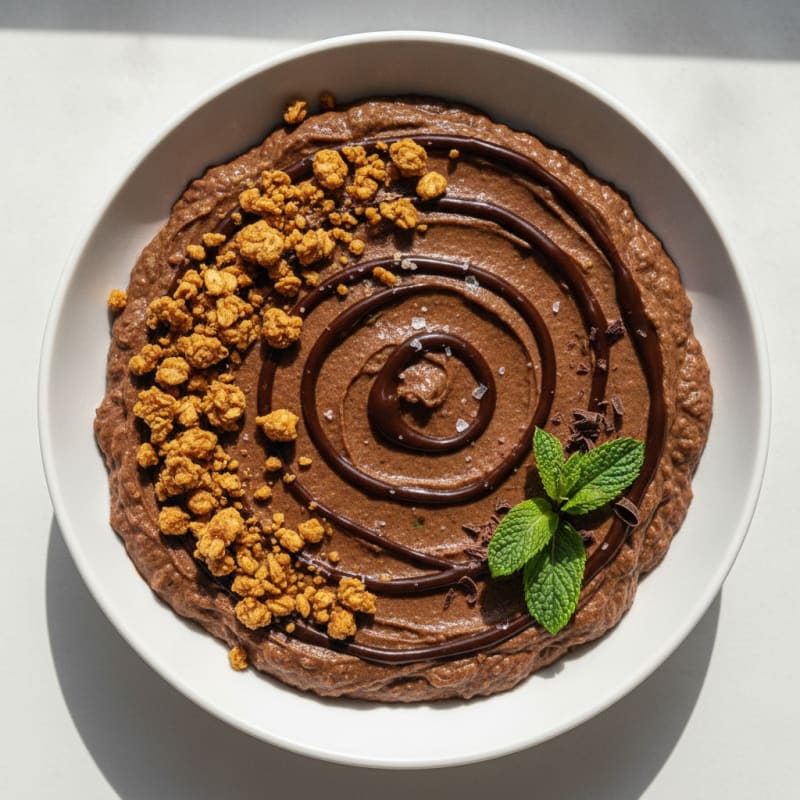 Rich Avocado Chocolate Pudding