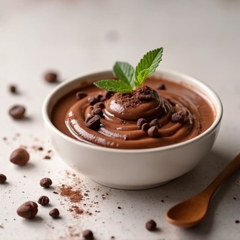 Milk-Based Chocolate Protein Pudding