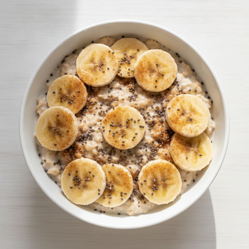 Banana Chia Overnight Oats