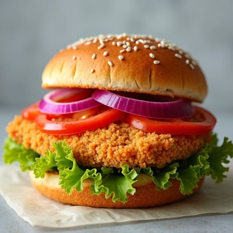 Air-Fried Crispy Chicken Sandwich