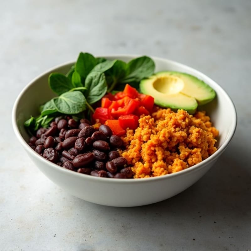Lean Turkey Sweet Potato Power Bowl