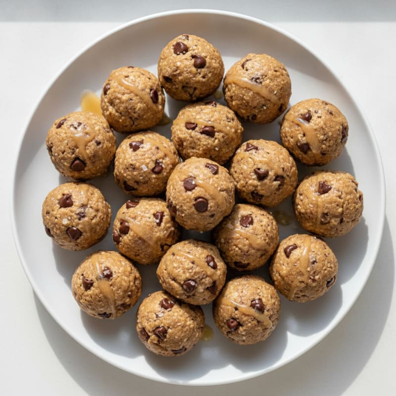 No-Bake Chocolate Chip Protein Cookie Dough Bites