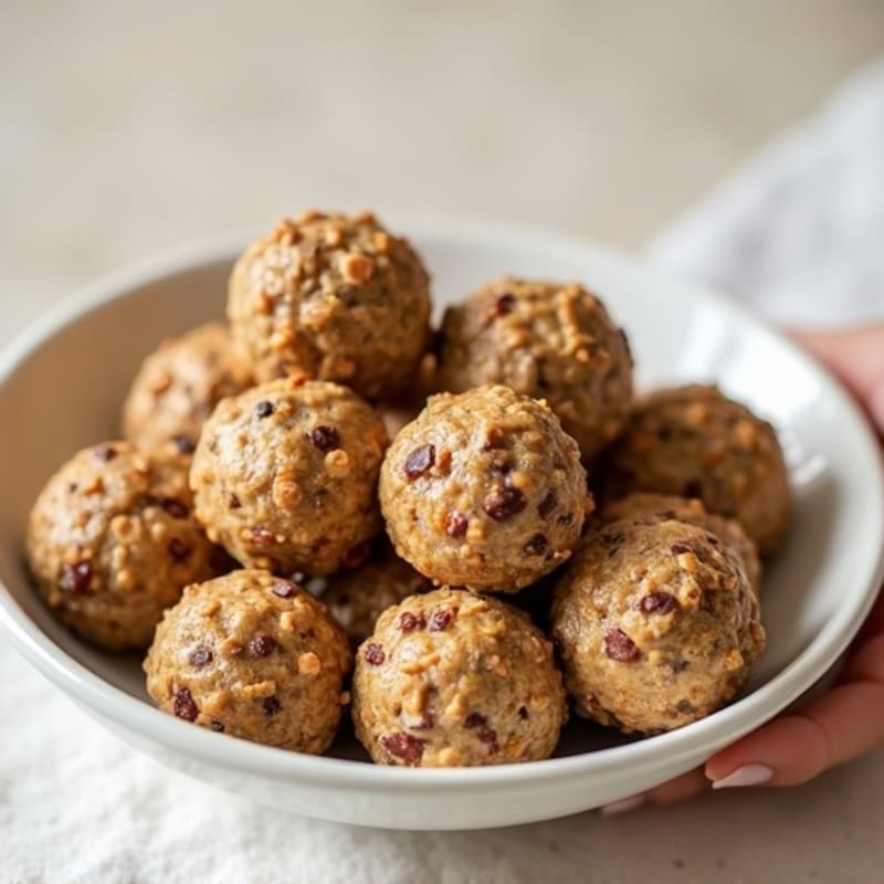 No-Bake Almond Butter Energy Bites