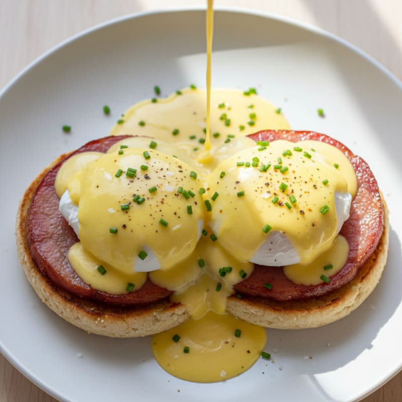 Classic Eggs Benedict with Hollandaise