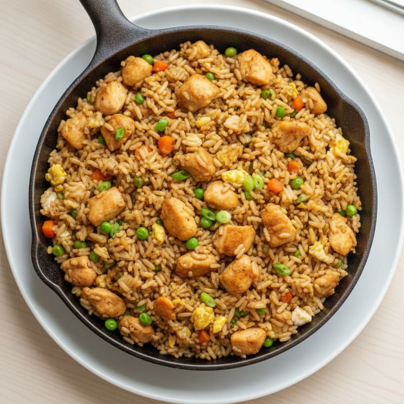 Chicken Fried Rice Skillet