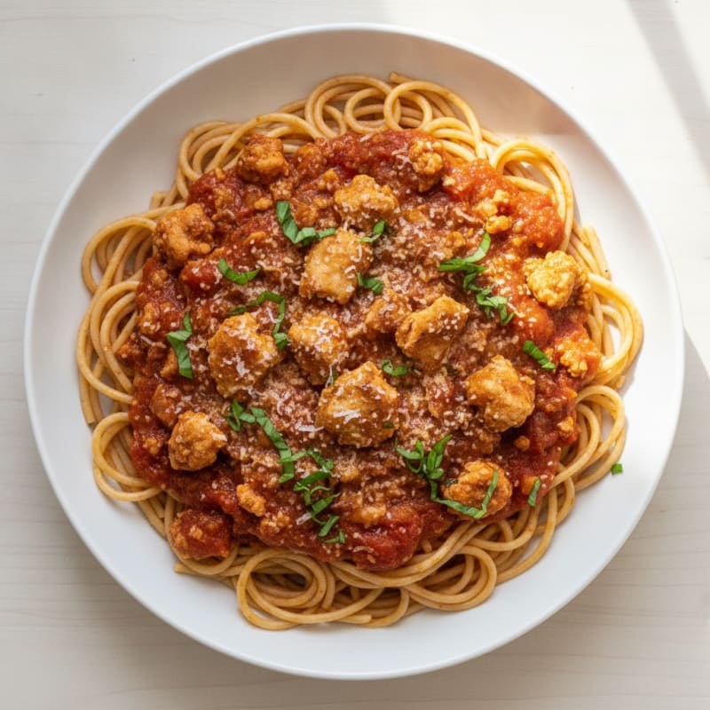 High-Protein Classic Spaghetti and Marinara