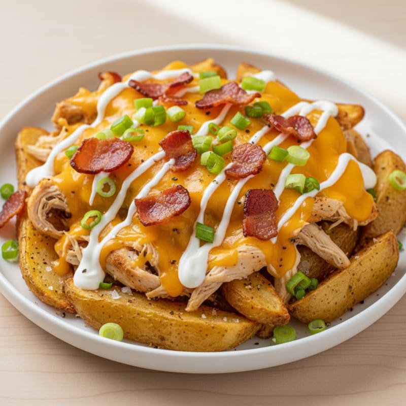 Loaded Bacon Cheddar Fries