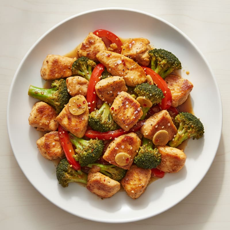 Chicken and Broccoli Savory Stir-Fry